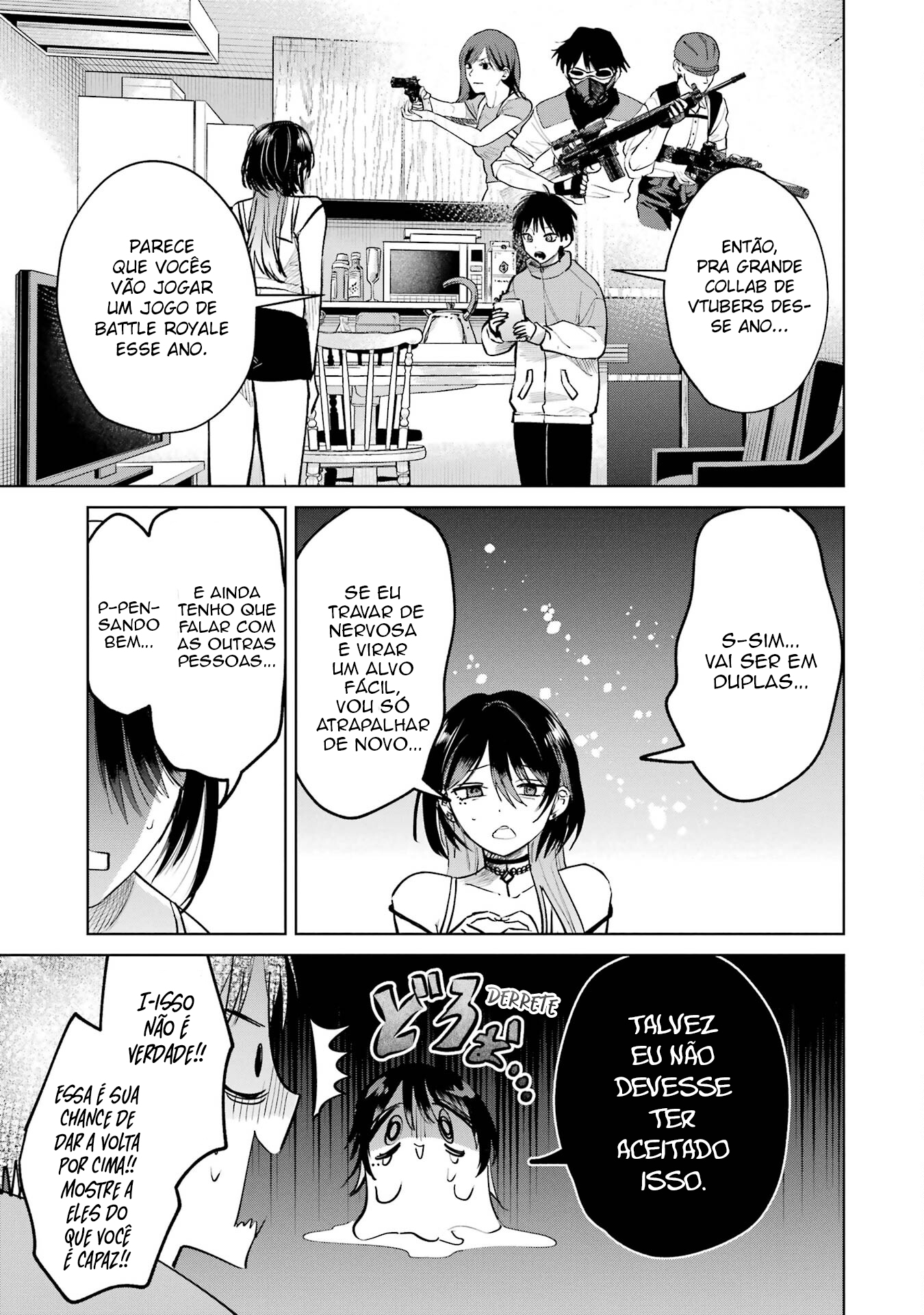 Read My Favorite VTuber Is Scary IRL PT Manga Online