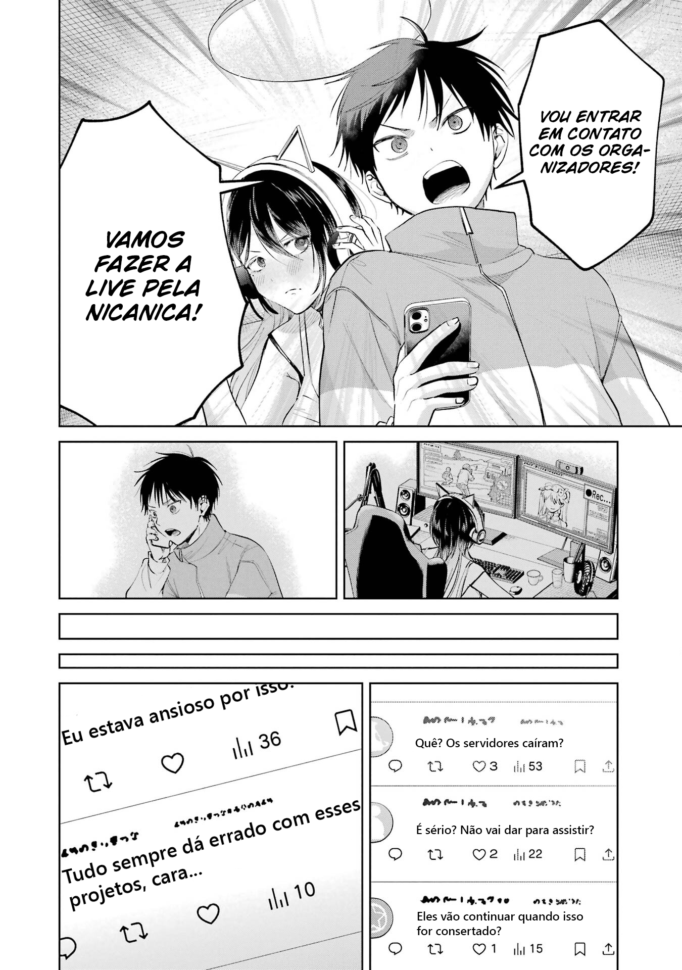 Read My Favorite VTuber Is Scary IRL PT Manga Online