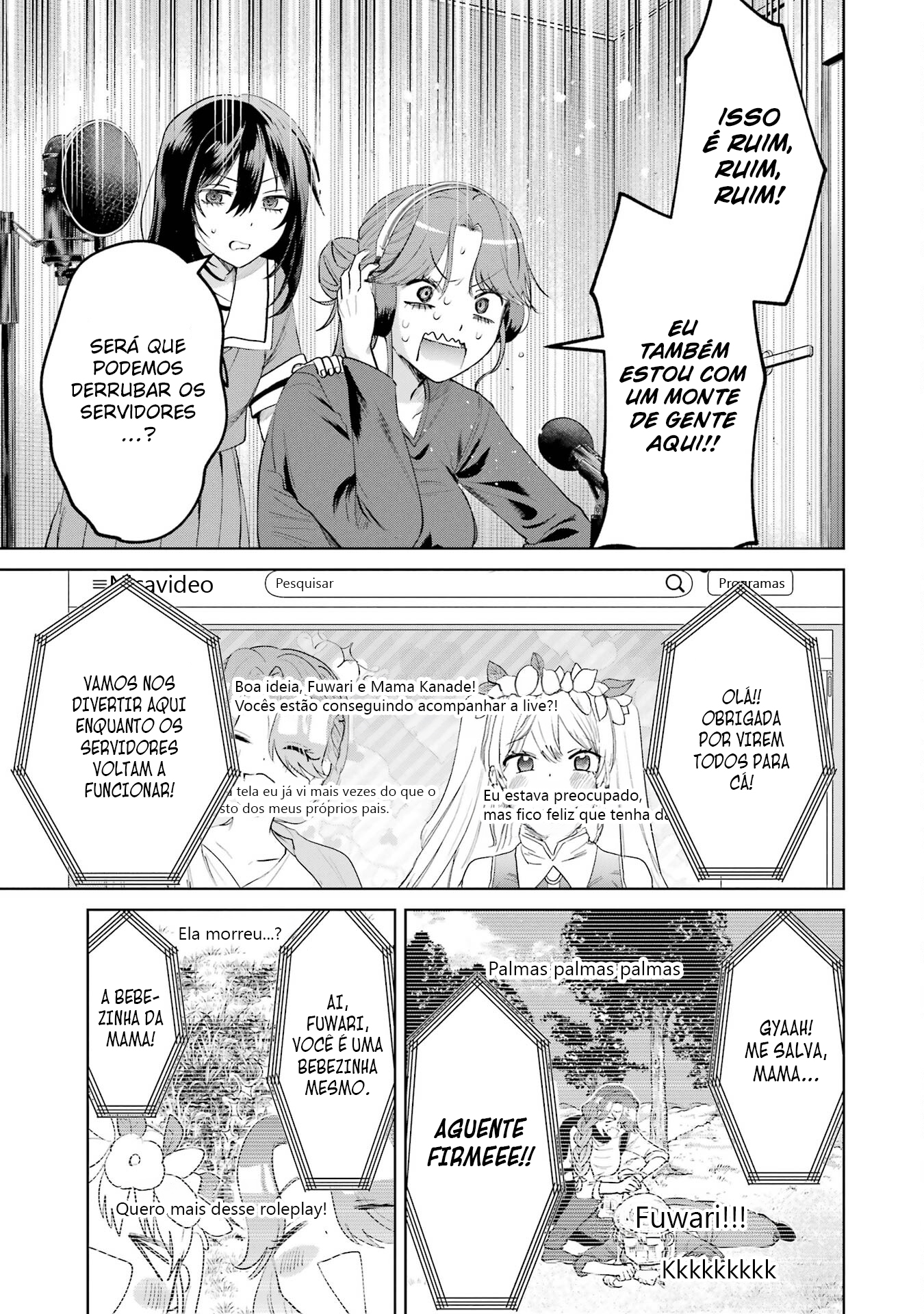 Read My Favorite VTuber Is Scary IRL PT Manga Online
