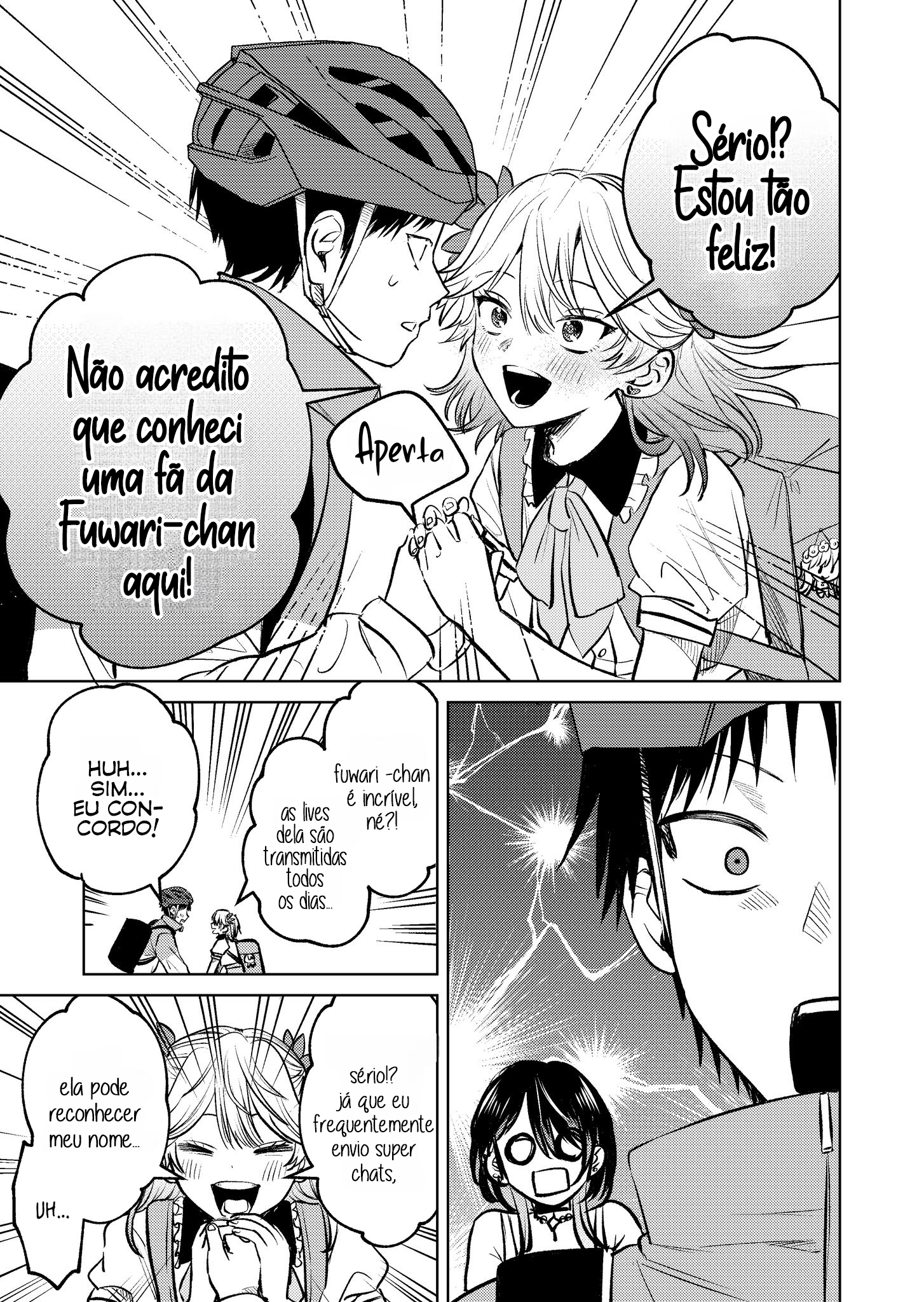 Read My Favorite VTuber Is Scary IRL PT Manga Online