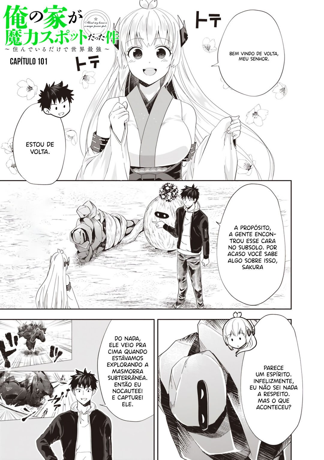 Read My House Is a Magic Power Spot Just by Living There I Become the Strongest in the World PT Manga Online
