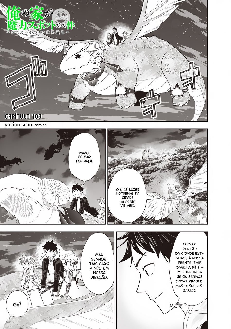 Read My House Is a Magic Power Spot Just by Living There I Become the Strongest in the World PT Manga Online