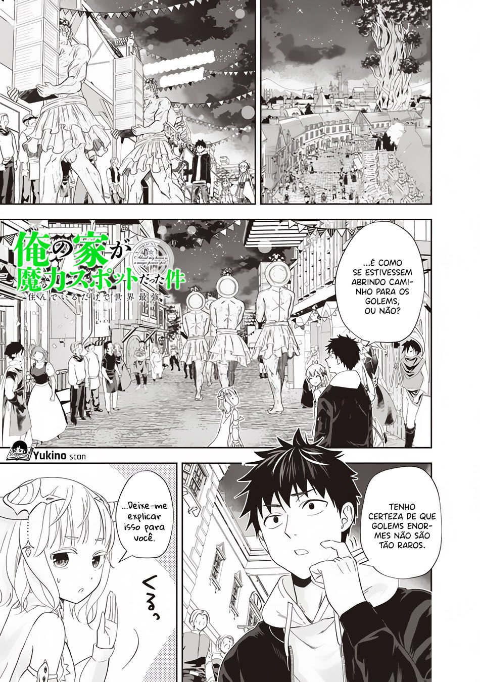 Read My House Is a Magic Power Spot Just by Living There I Become the Strongest in the World PT Manga Online