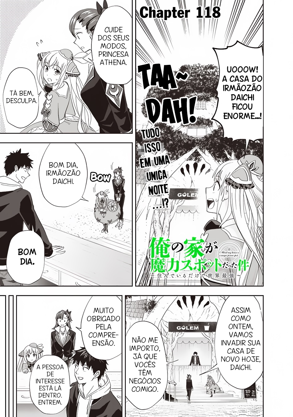 Read My House Is a Magic Power Spot Just by Living There I Become the Strongest in the World PT Manga Online