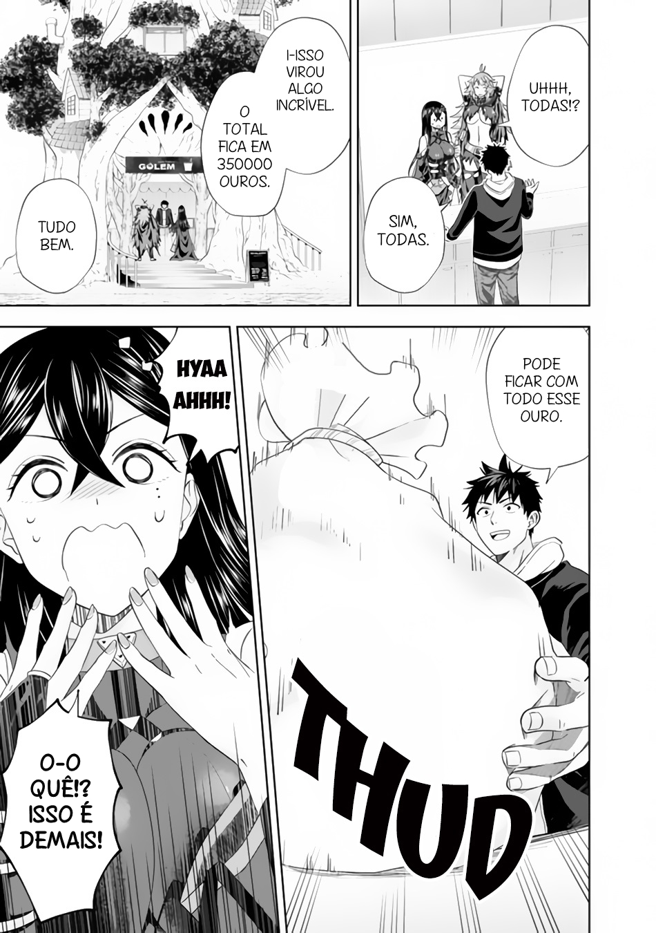 Read My House Is a Magic Power Spot Just by Living There I Become the Strongest in the World PT Manga Online