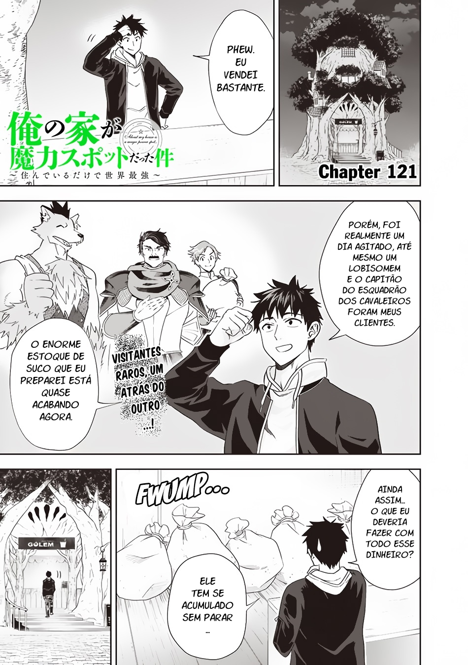 Read My House Is a Magic Power Spot Just by Living There I Become the Strongest in the World PT Manga Online