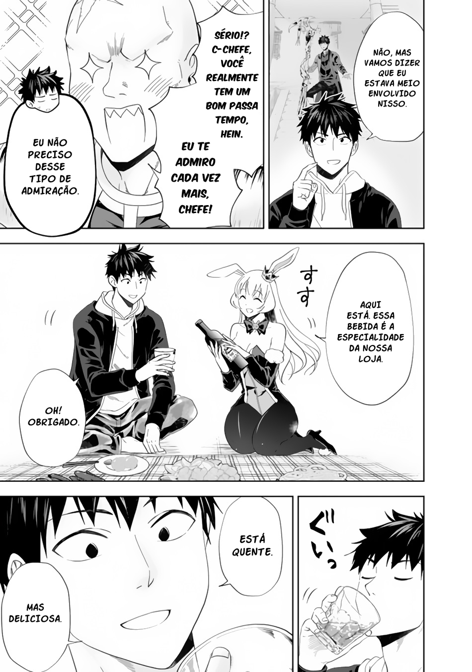 Read My House Is a Magic Power Spot Just by Living There I Become the Strongest in the World PT Manga Online