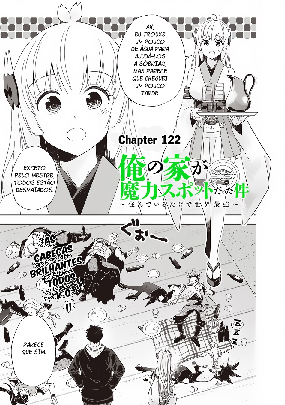 Read My House Is a Magic Power Spot Just by Living There I Become the Strongest in the World PT Manga Online