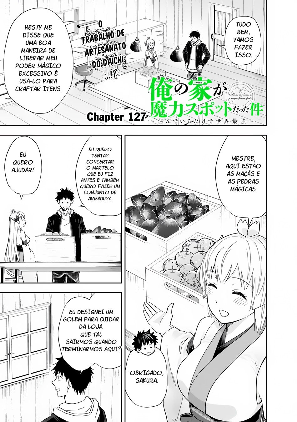 Read My House Is a Magic Power Spot Just by Living There I Become the Strongest in the World PT Manga Online