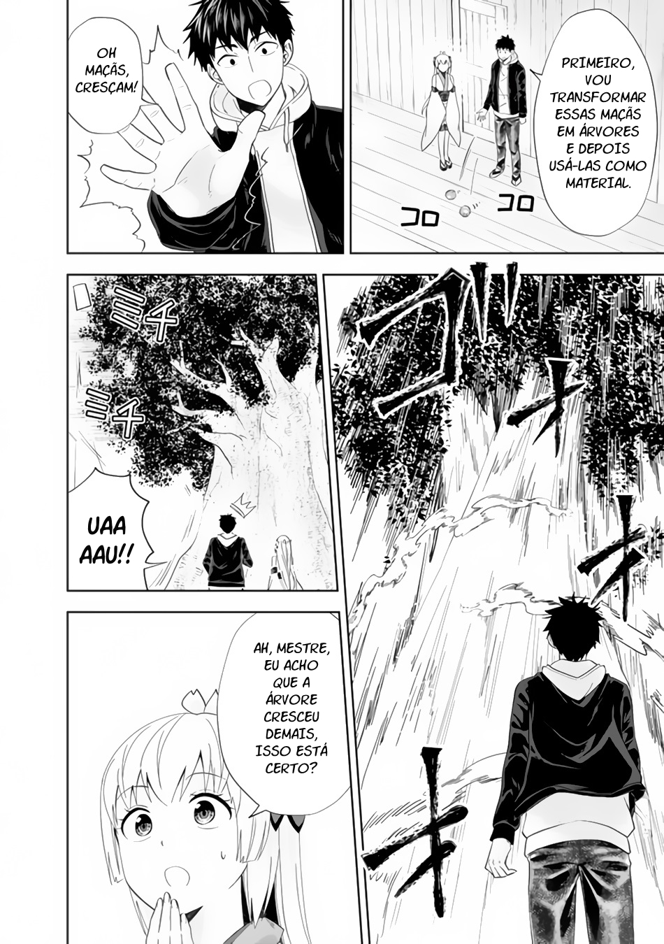 Read My House Is a Magic Power Spot Just by Living There I Become the Strongest in the World PT Manga Online