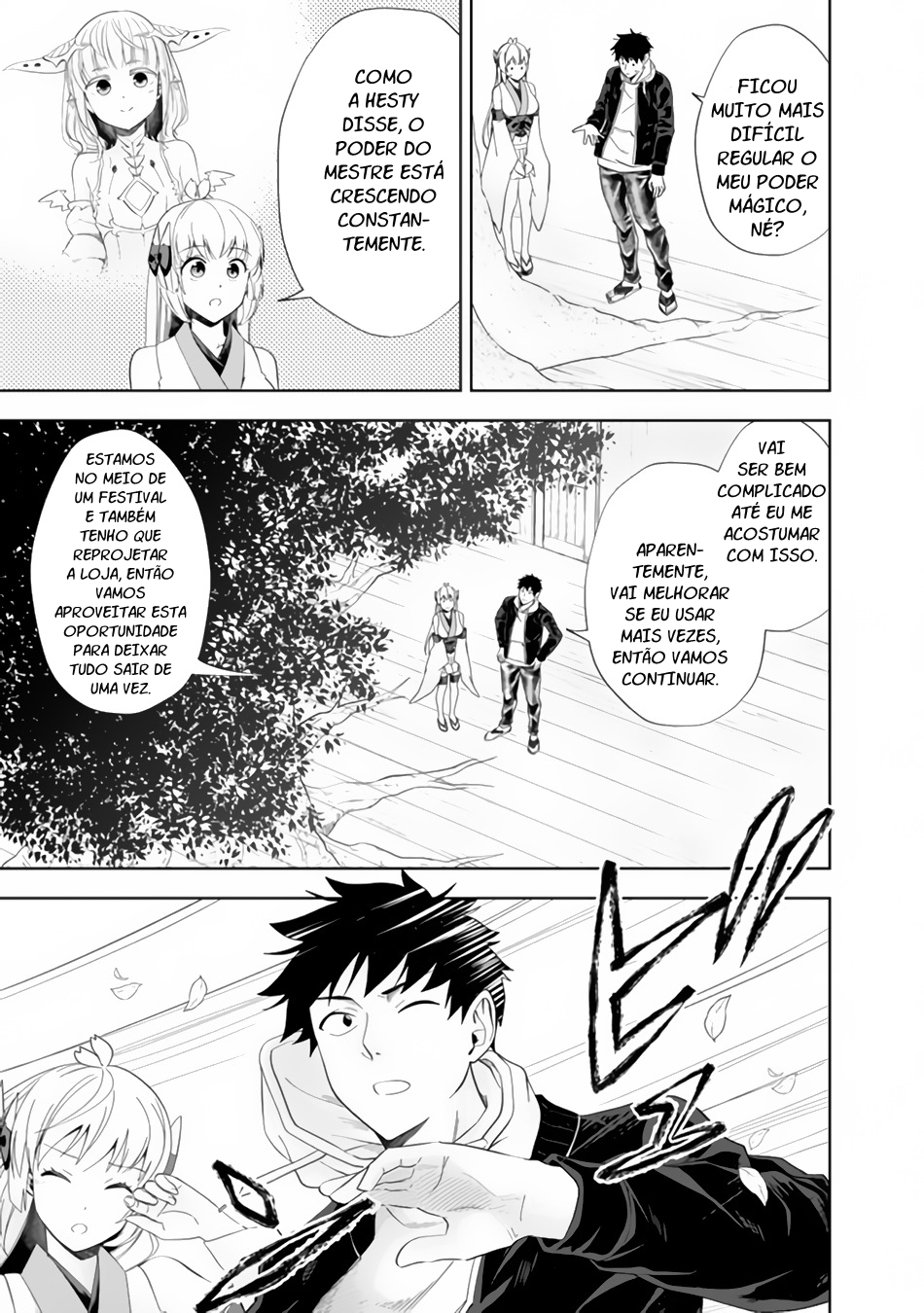 Read My House Is a Magic Power Spot Just by Living There I Become the Strongest in the World PT Manga Online