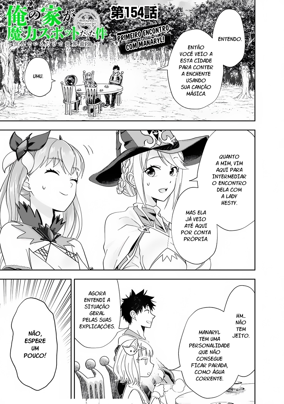Read My House Is a Magic Power Spot Just by Living There I Become the Strongest in the World PT Manga Online