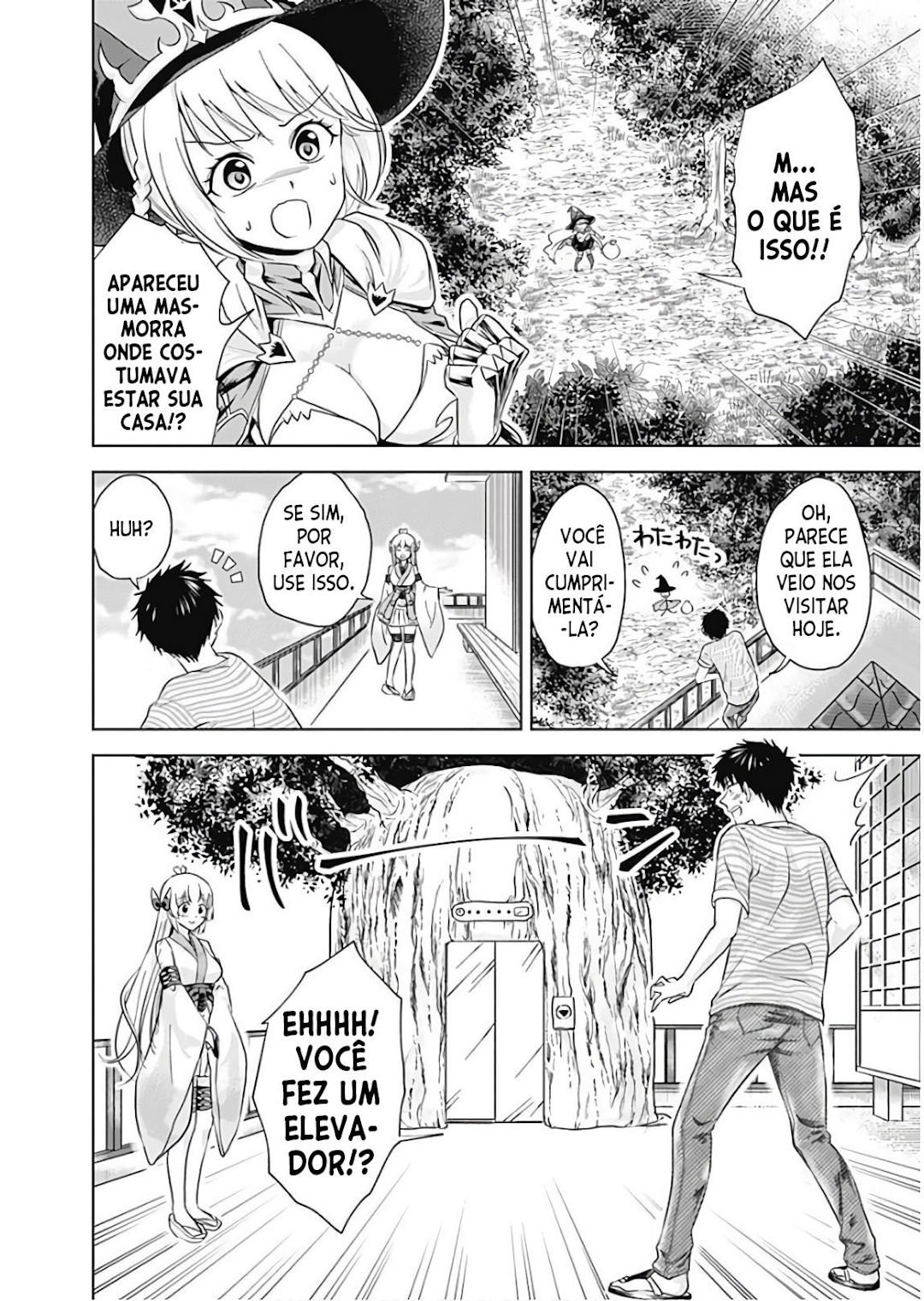 Read My House Is a Magic Power Spot Just by Living There I Become the Strongest in the World PT Manga Online