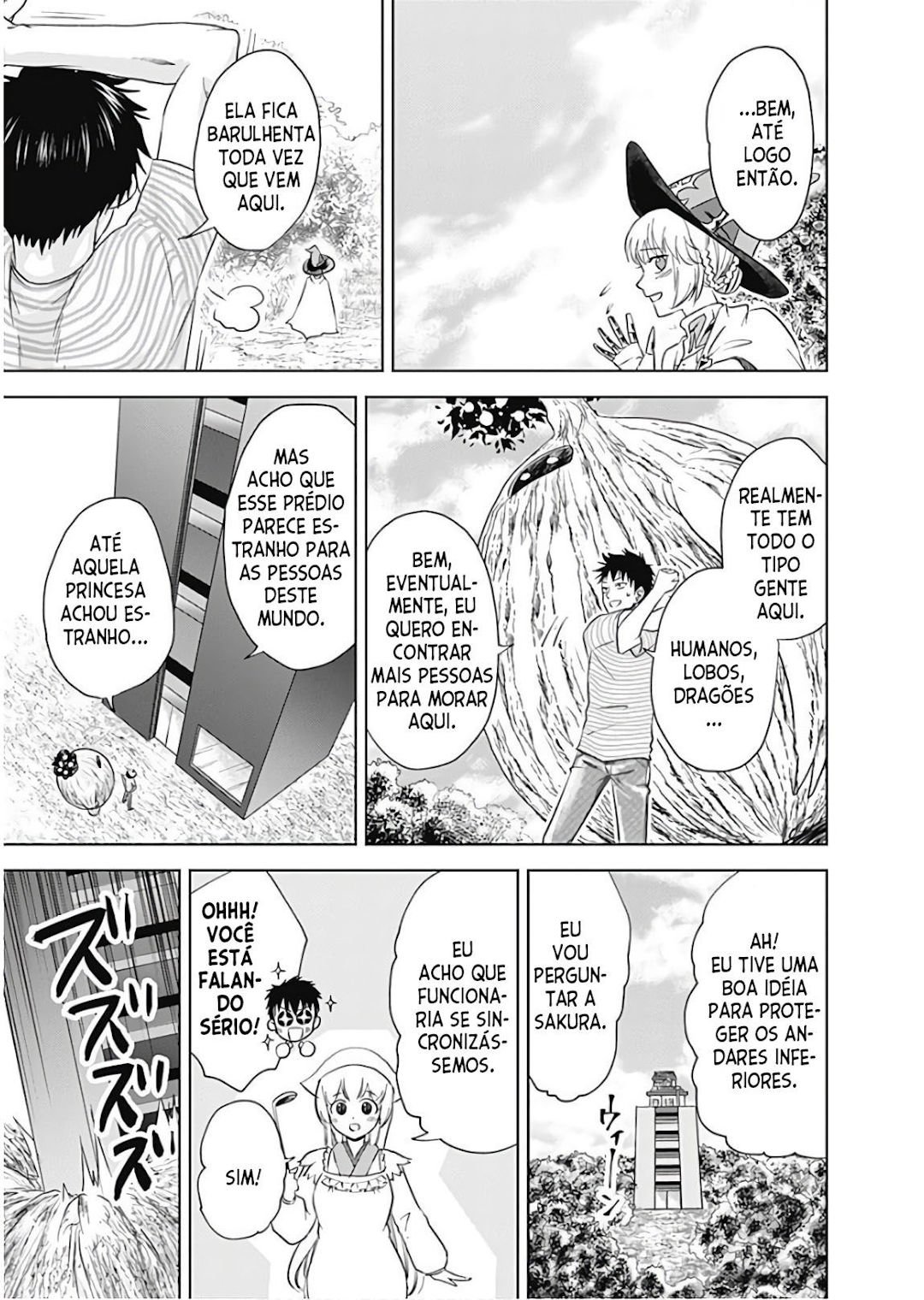 Read My House Is a Magic Power Spot Just by Living There I Become the Strongest in the World PT Manga Online