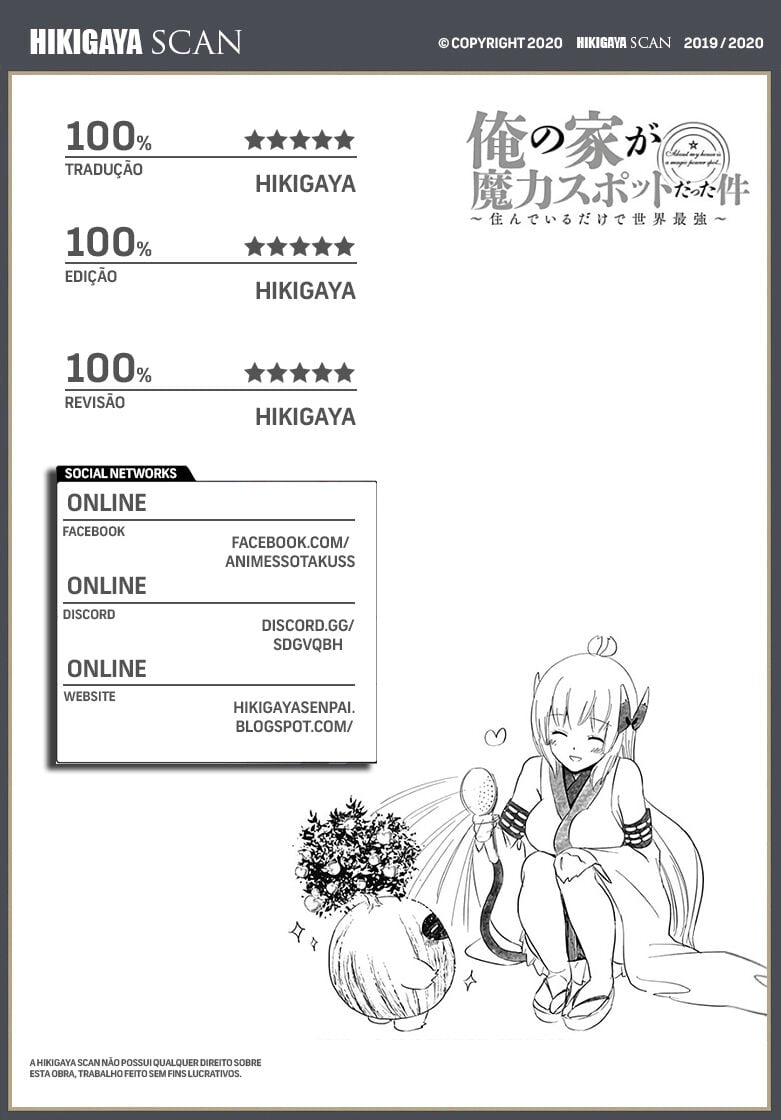 Read My House Is a Magic Power Spot Just by Living There I Become the Strongest in the World PT Manga Online