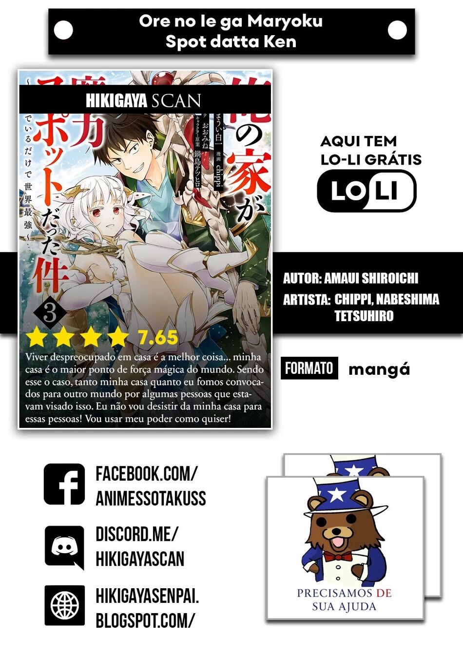Read My House Is a Magic Power Spot Just by Living There I Become the Strongest in the World PT Manga Online