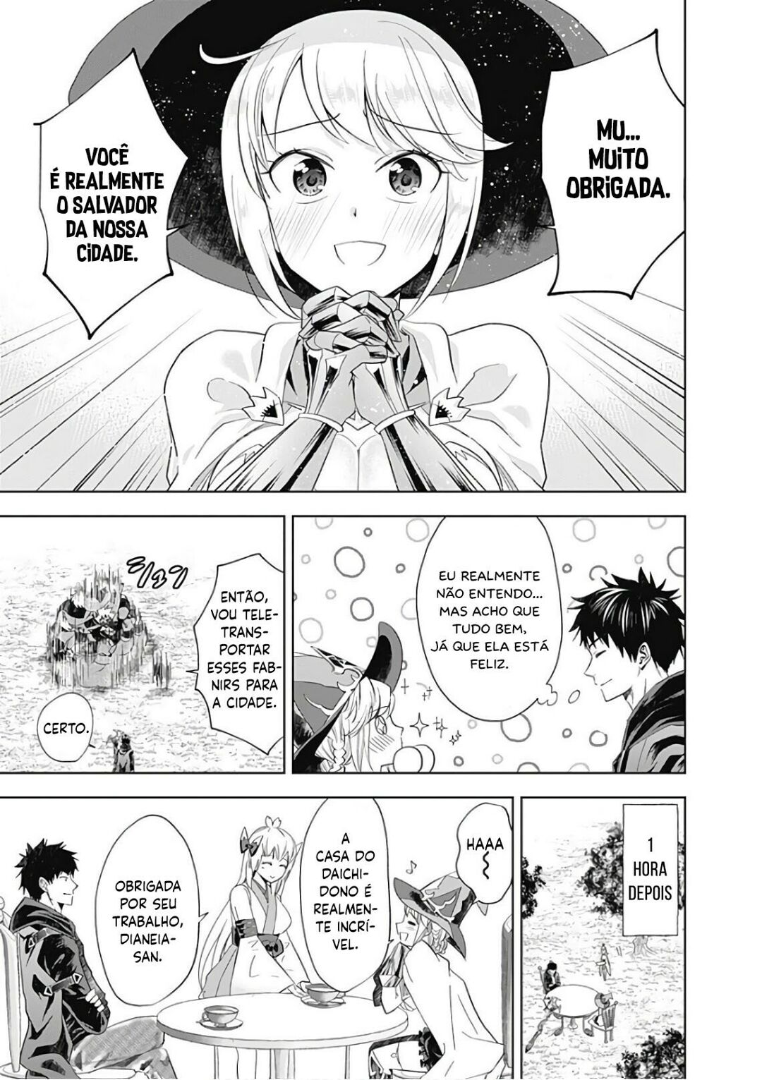 Read My House Is a Magic Power Spot Just by Living There I Become the Strongest in the World PT Manga Online