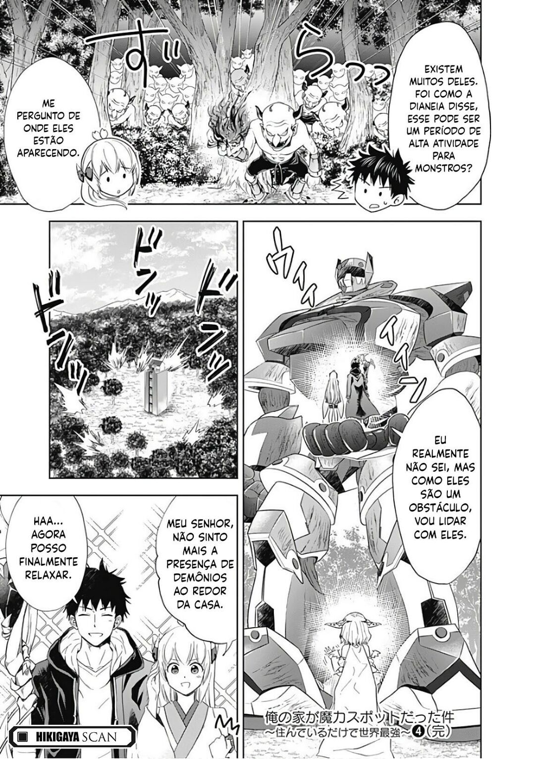 Read My House Is a Magic Power Spot Just by Living There I Become the Strongest in the World PT Manga Online