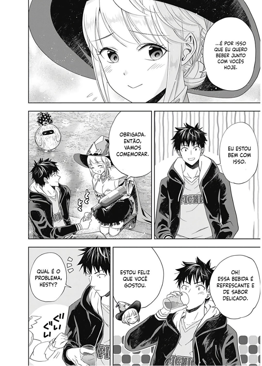 Read My House Is a Magic Power Spot Just by Living There I Become the Strongest in the World PT Manga Online