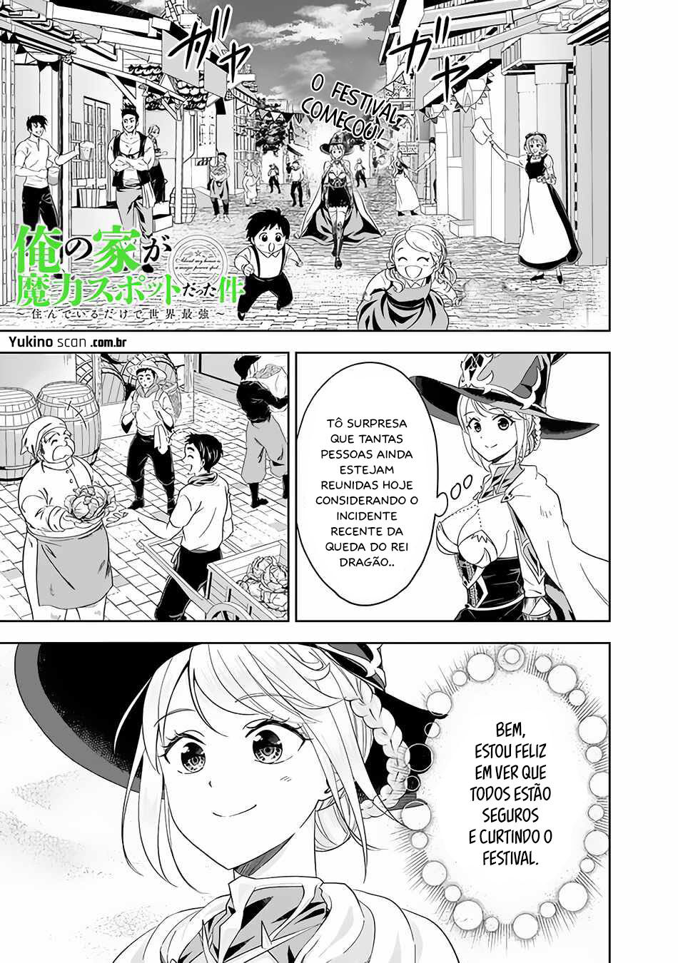 Read My House Is a Magic Power Spot Just by Living There I Become the Strongest in the World PT Manga Online