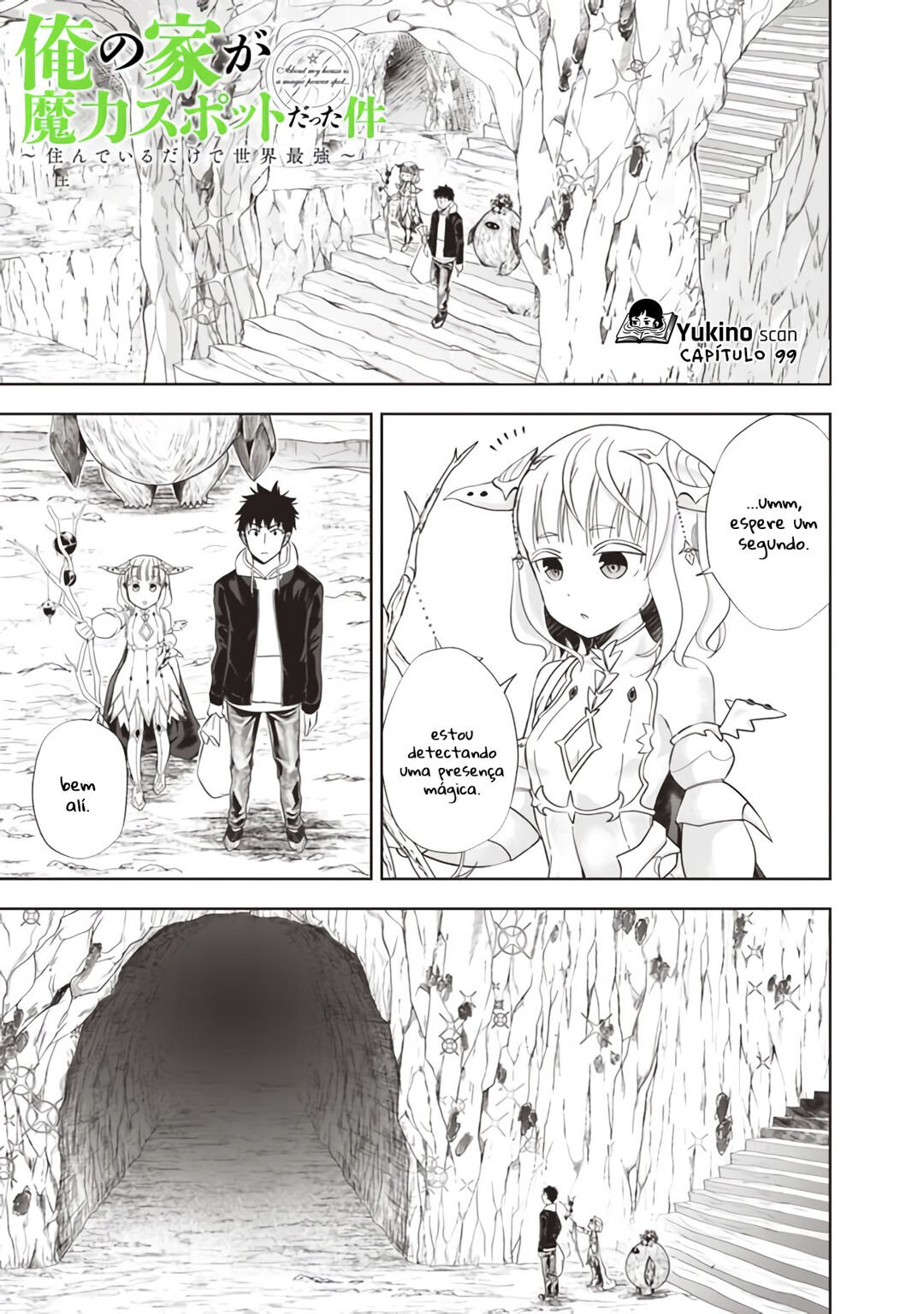 Read My House Is a Magic Power Spot Just by Living There I Become the Strongest in the World PT Manga Online
