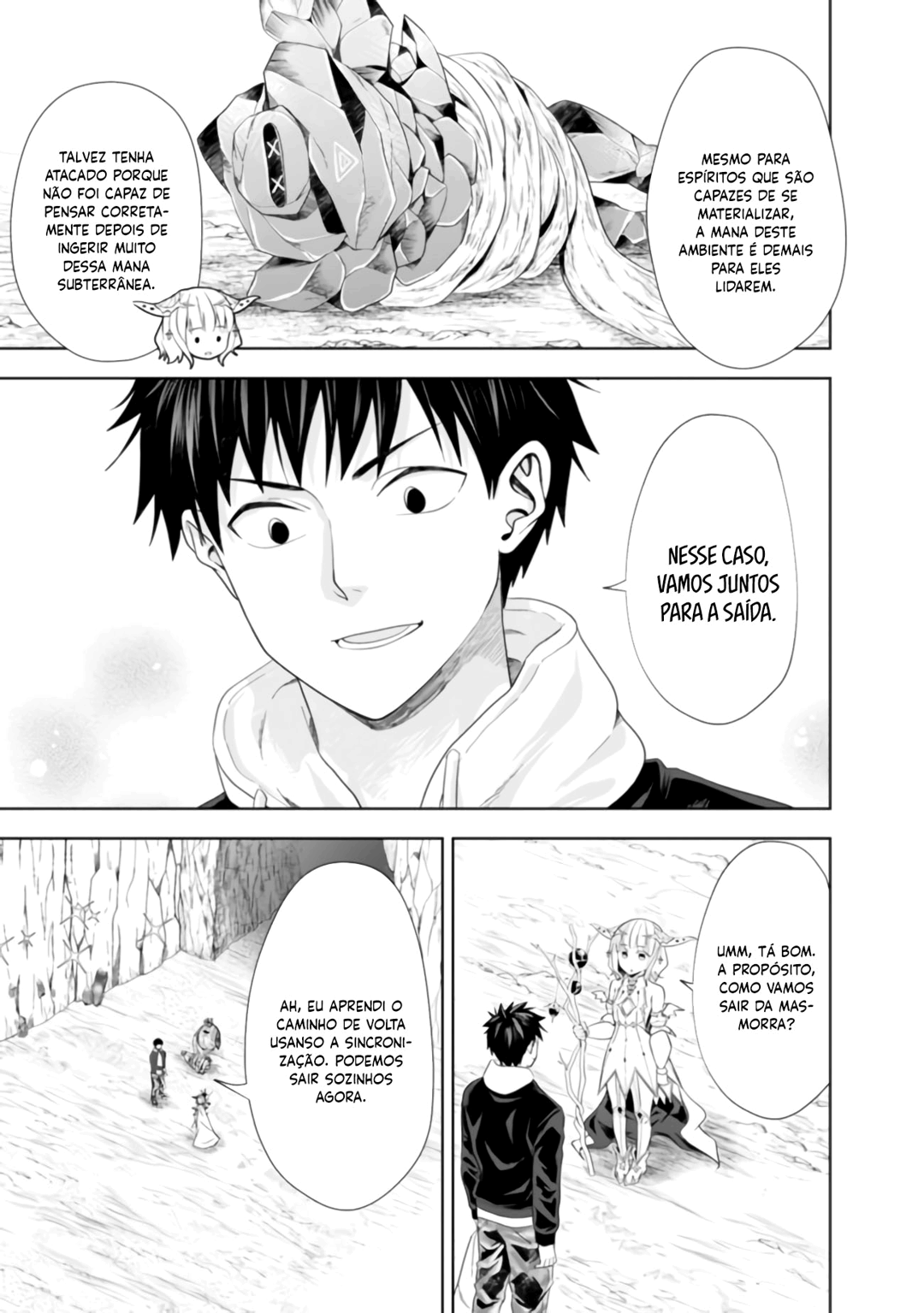 Read My House Is a Magic Power Spot Just by Living There I Become the Strongest in the World PT Manga Online