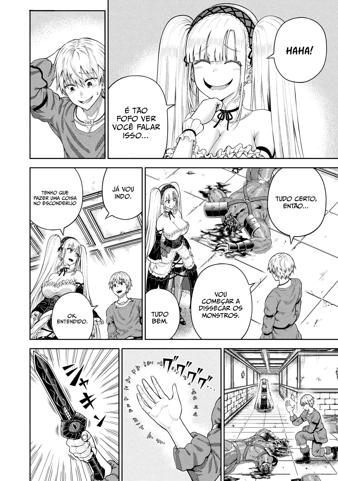 Read My Yandere Girlfriend Lurks in the Dungeon and Kills Me Over and Over Again PT Manga Online