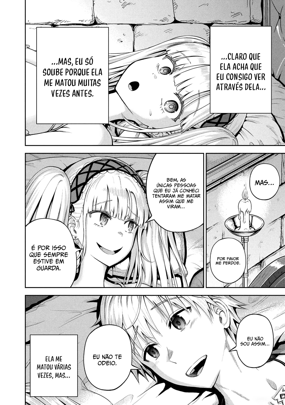 Read My Yandere Girlfriend Lurks in the Dungeon and Kills Me Over and Over Again PT Manga Online