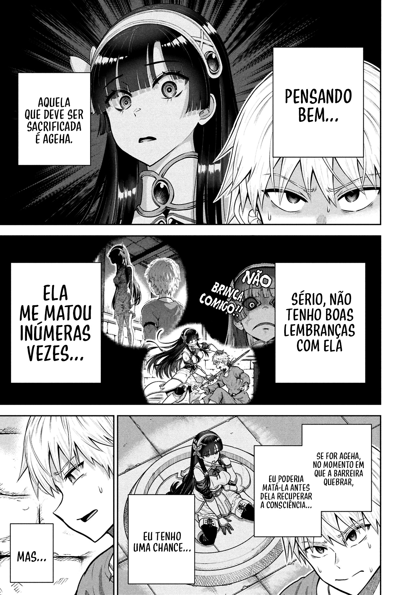 Read My Yandere Girlfriend Lurks in the Dungeon and Kills Me Over and Over Again PT Manga Online