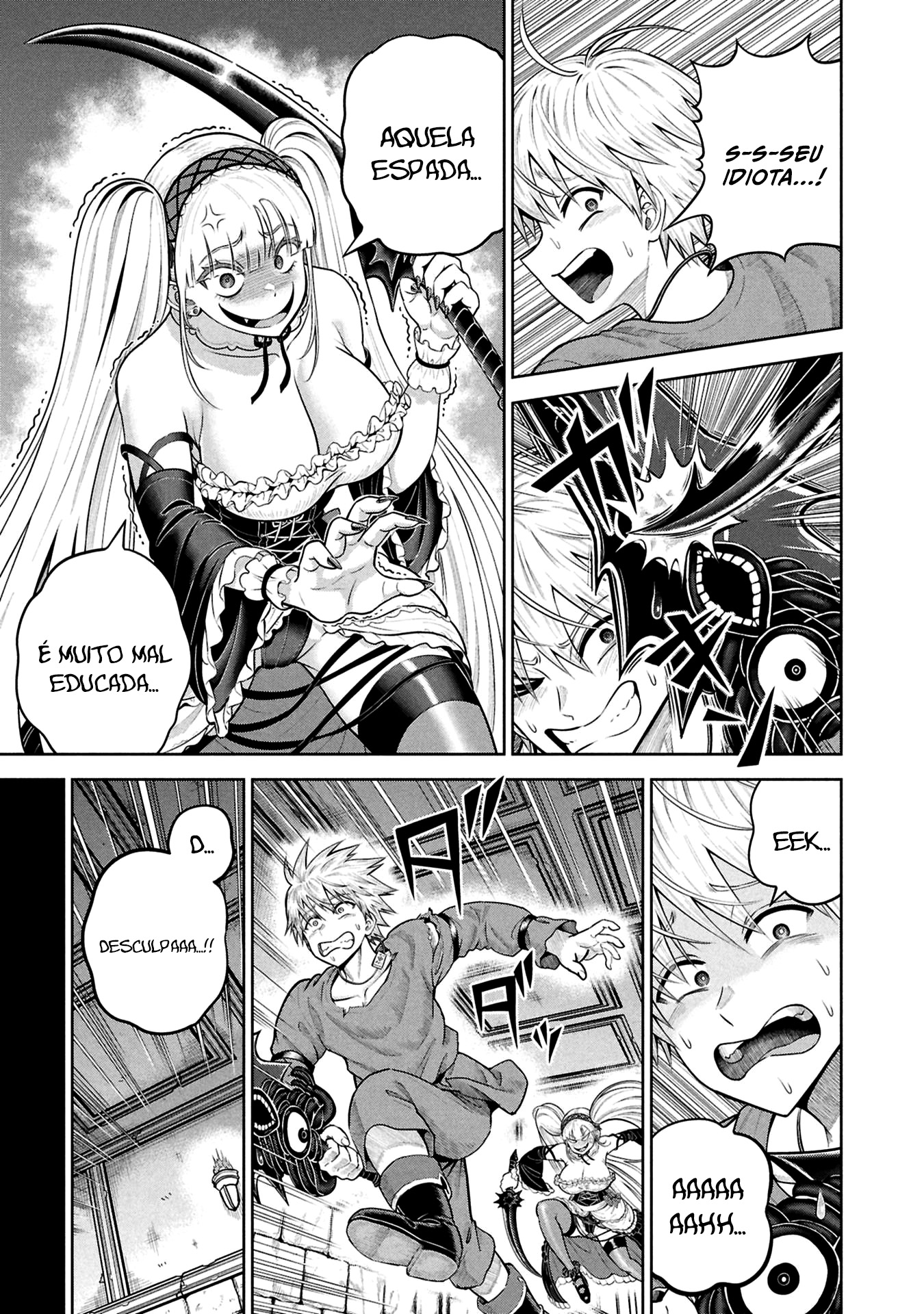 Read My Yandere Girlfriend Lurks in the Dungeon and Kills Me Over and Over Again PT Manga Online