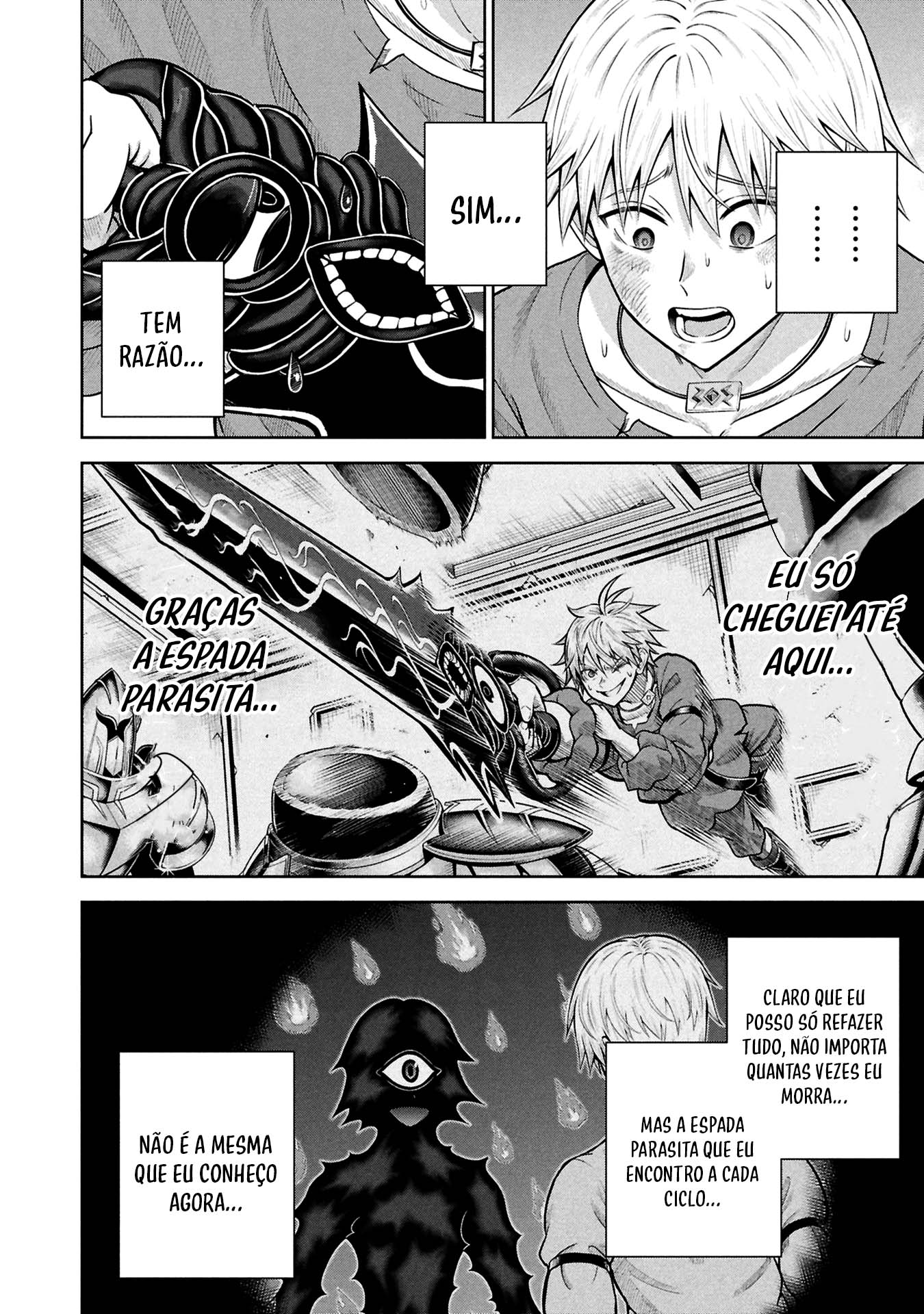 Read My Yandere Girlfriend Lurks in the Dungeon and Kills Me Over and Over Again PT Manga Online