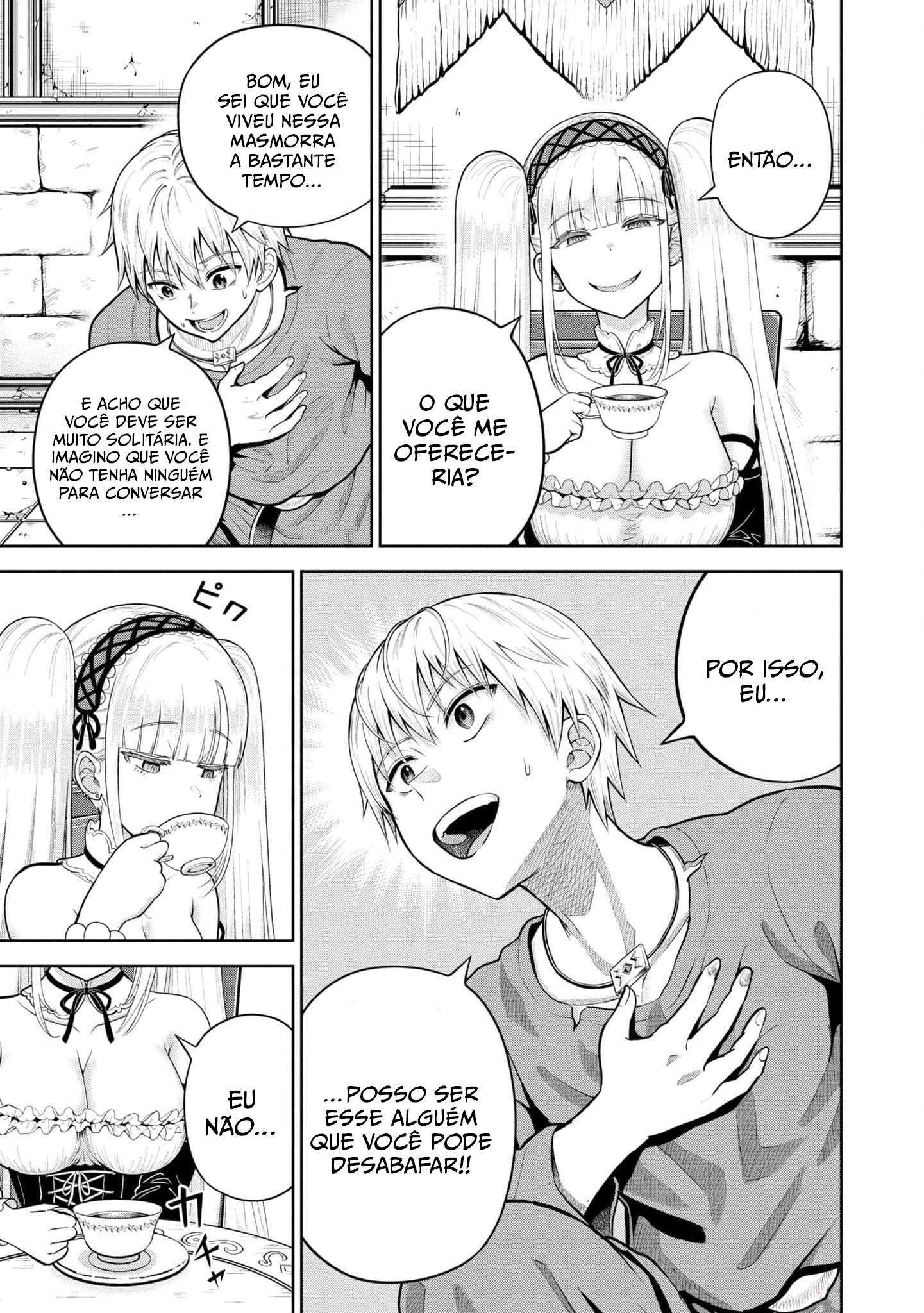 Read My Yandere Girlfriend Lurks in the Dungeon and Kills Me Over and Over Again PT Manga Online