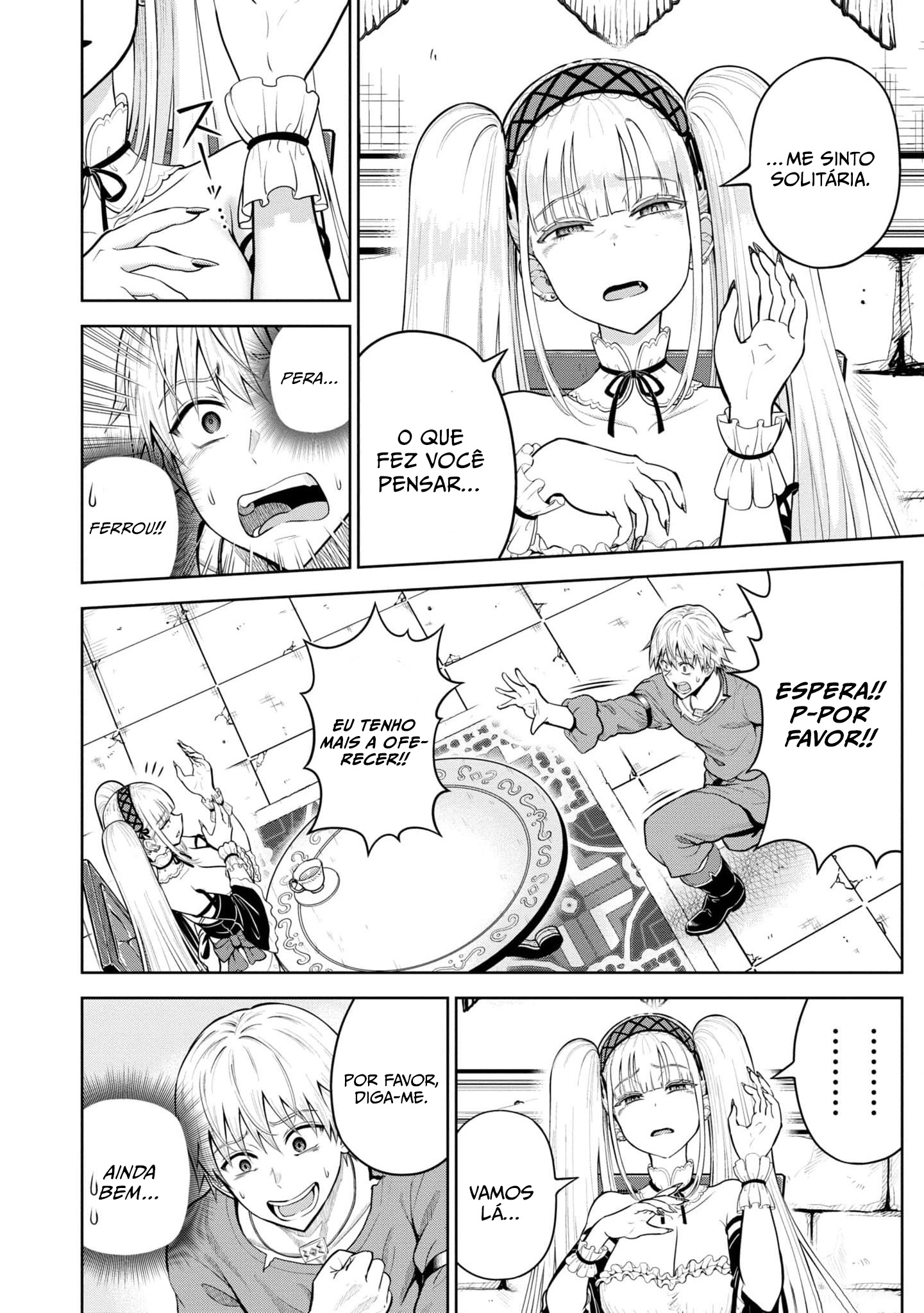 Read My Yandere Girlfriend Lurks in the Dungeon and Kills Me Over and Over Again PT Manga Online