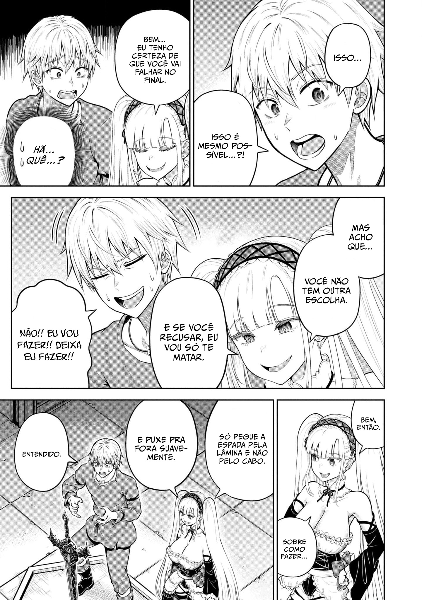 Read My Yandere Girlfriend Lurks in the Dungeon and Kills Me Over and Over Again PT Manga Online