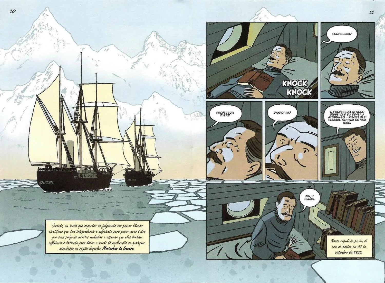 Read Nas Montanhas da Loucura PT Manga Online