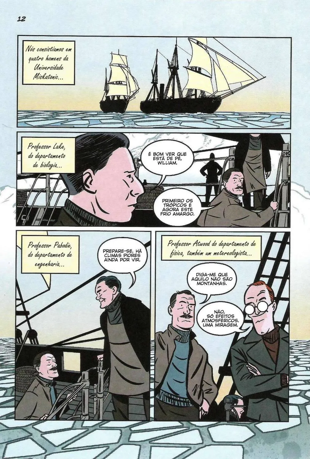 Read Nas Montanhas da Loucura PT Manga Online