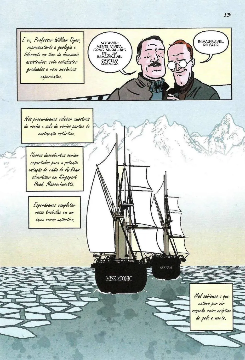 Read Nas Montanhas da Loucura PT Manga Online