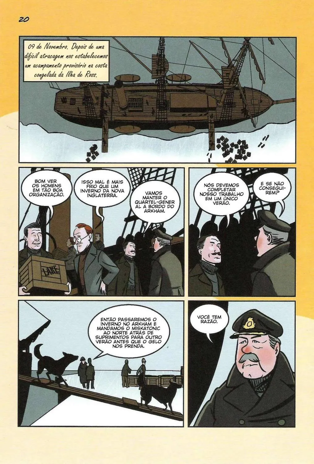 Read Nas Montanhas da Loucura PT Manga Online