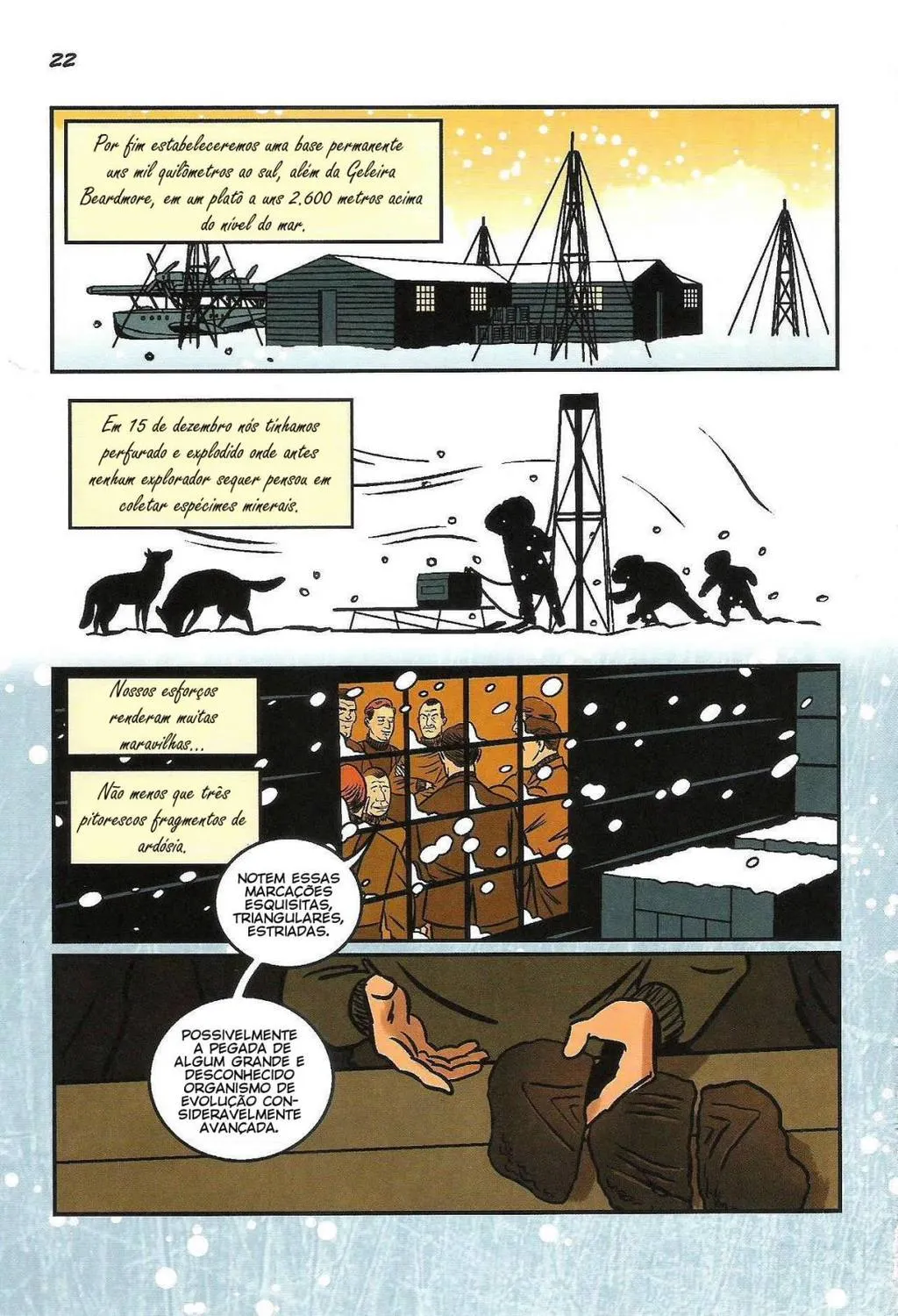 Read Nas Montanhas da Loucura PT Manga Online