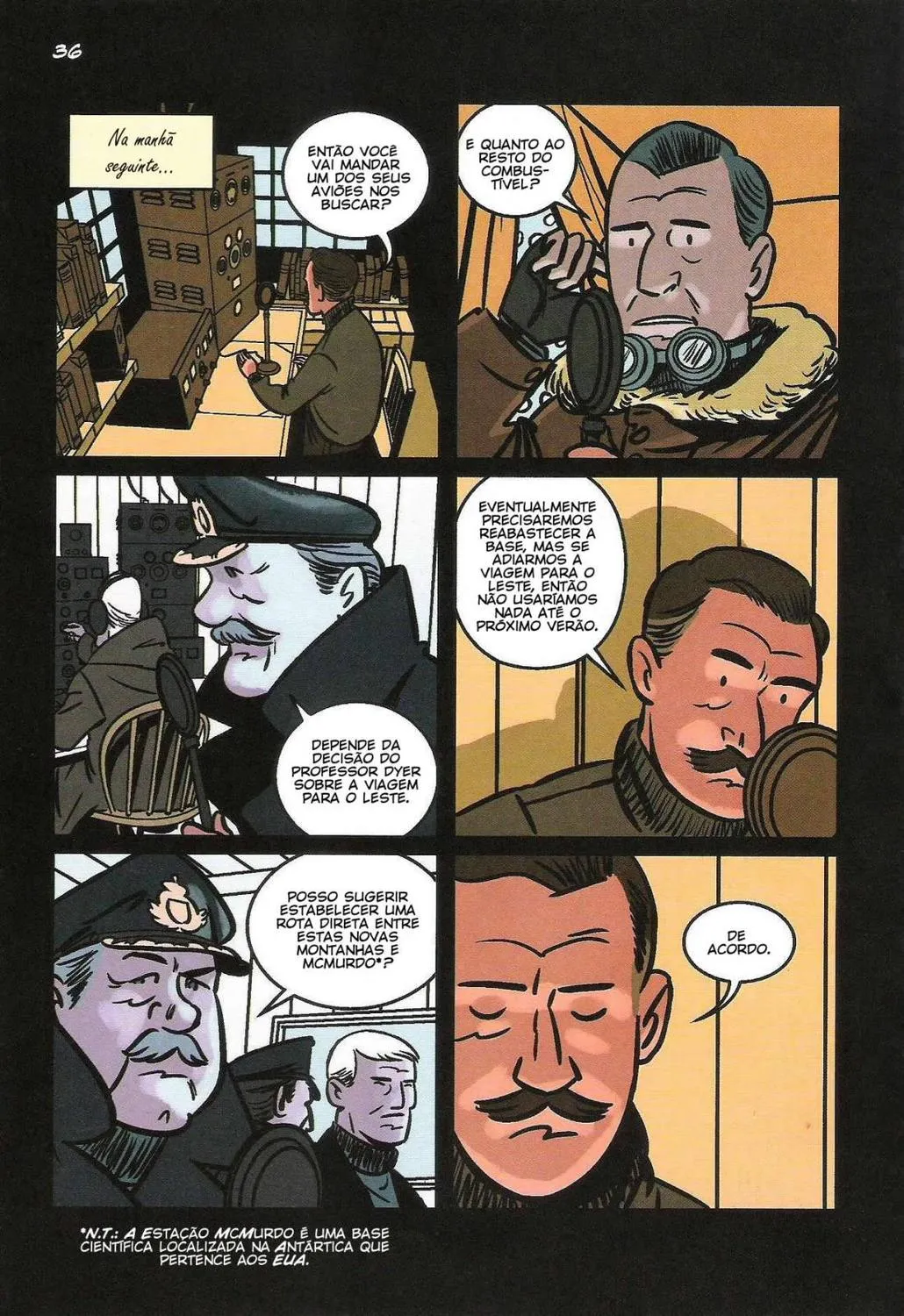 Read Nas Montanhas da Loucura PT Manga Online