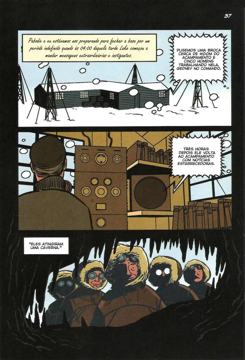 Read Nas Montanhas da Loucura PT Manga Online