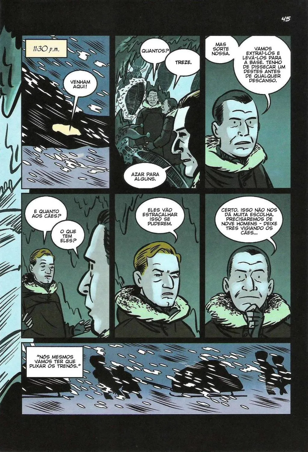 Read Nas Montanhas da Loucura PT Manga Online