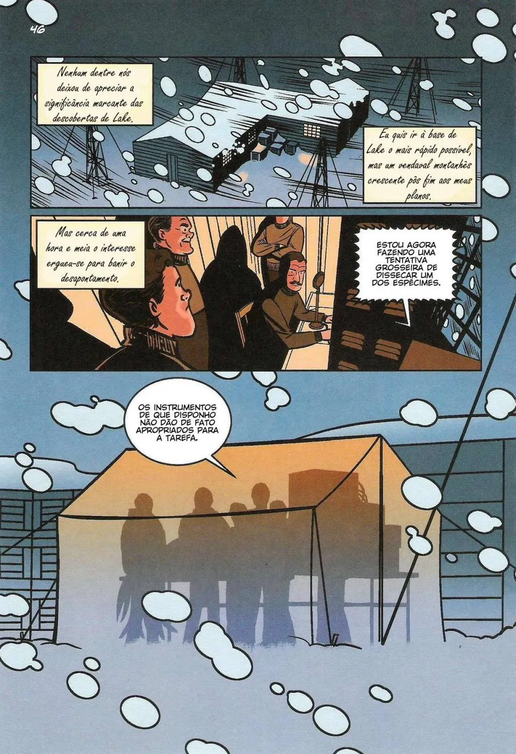 Read Nas Montanhas da Loucura PT Manga Online