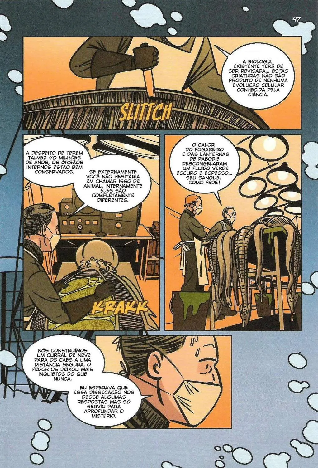 Read Nas Montanhas da Loucura PT Manga Online