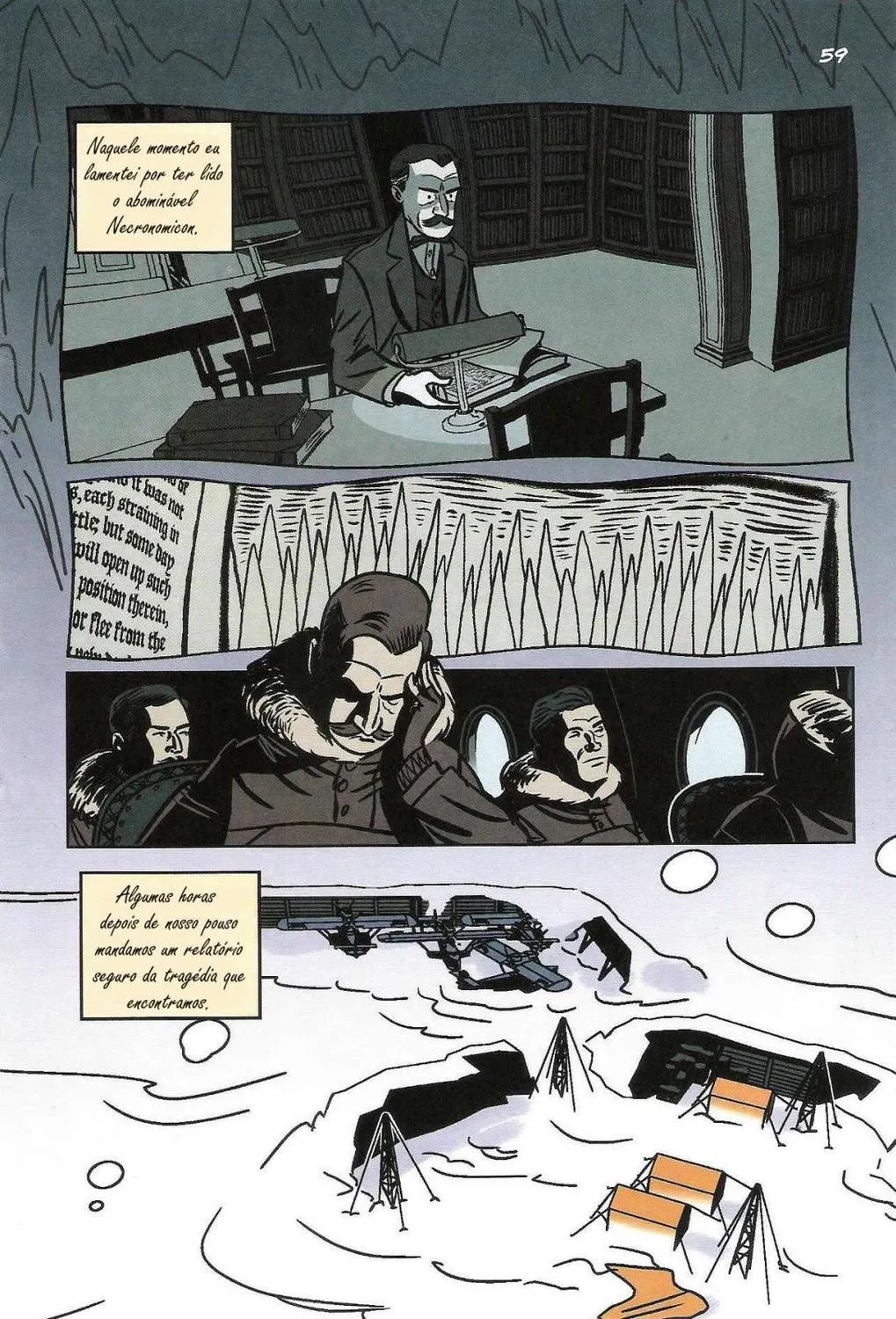 Read Nas Montanhas da Loucura PT Manga Online