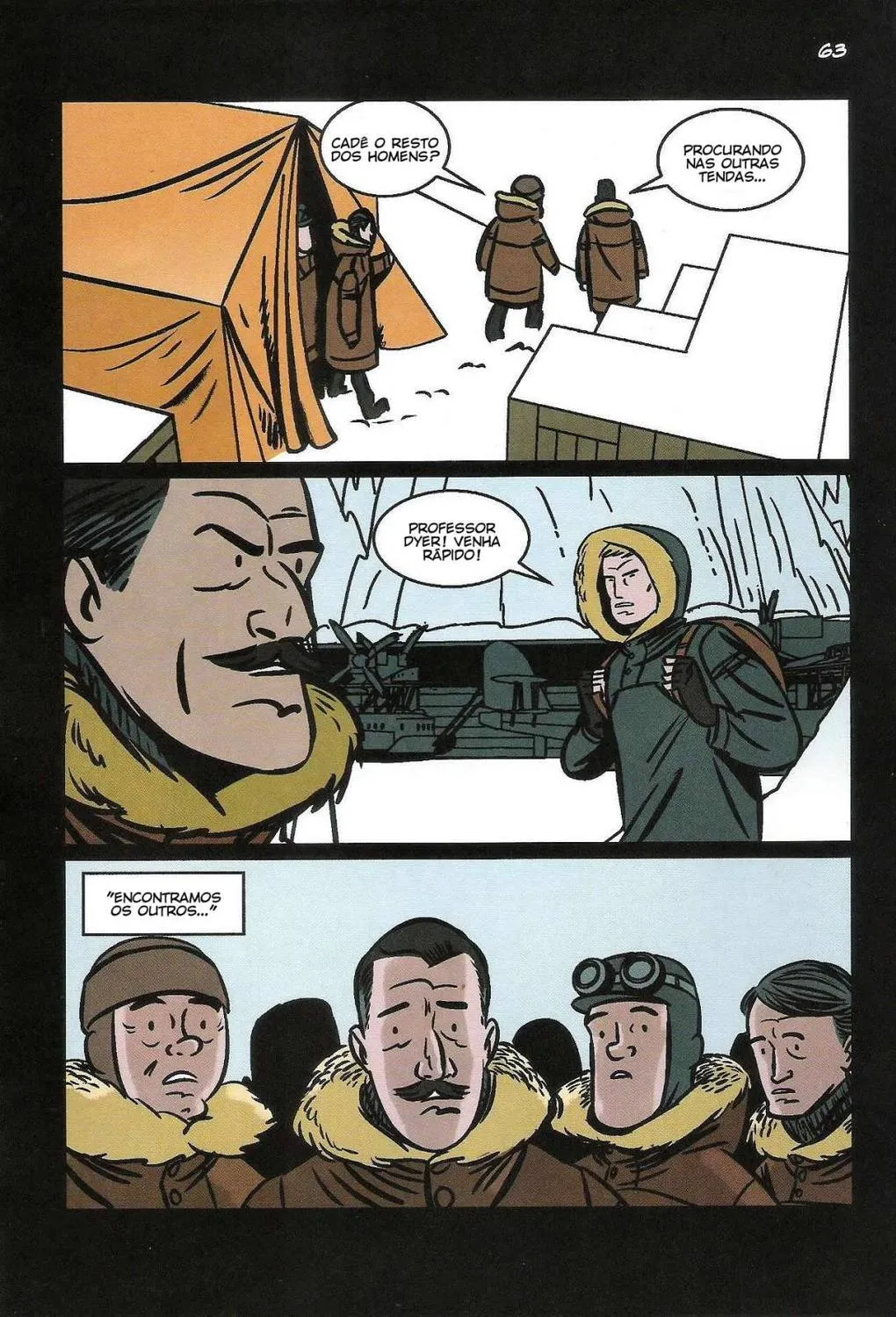 Read Nas Montanhas da Loucura PT Manga Online