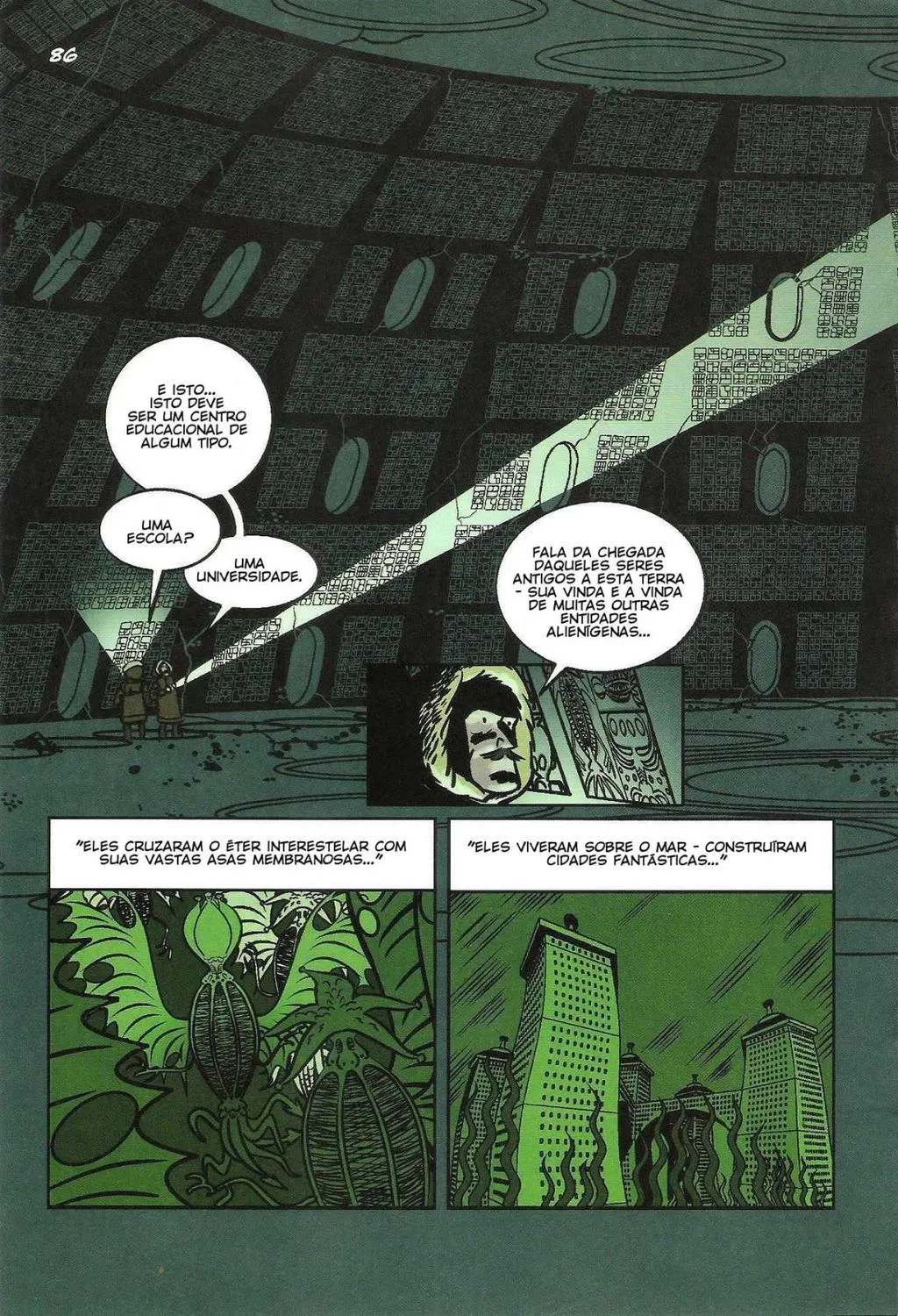 Read Nas Montanhas da Loucura PT Manga Online
