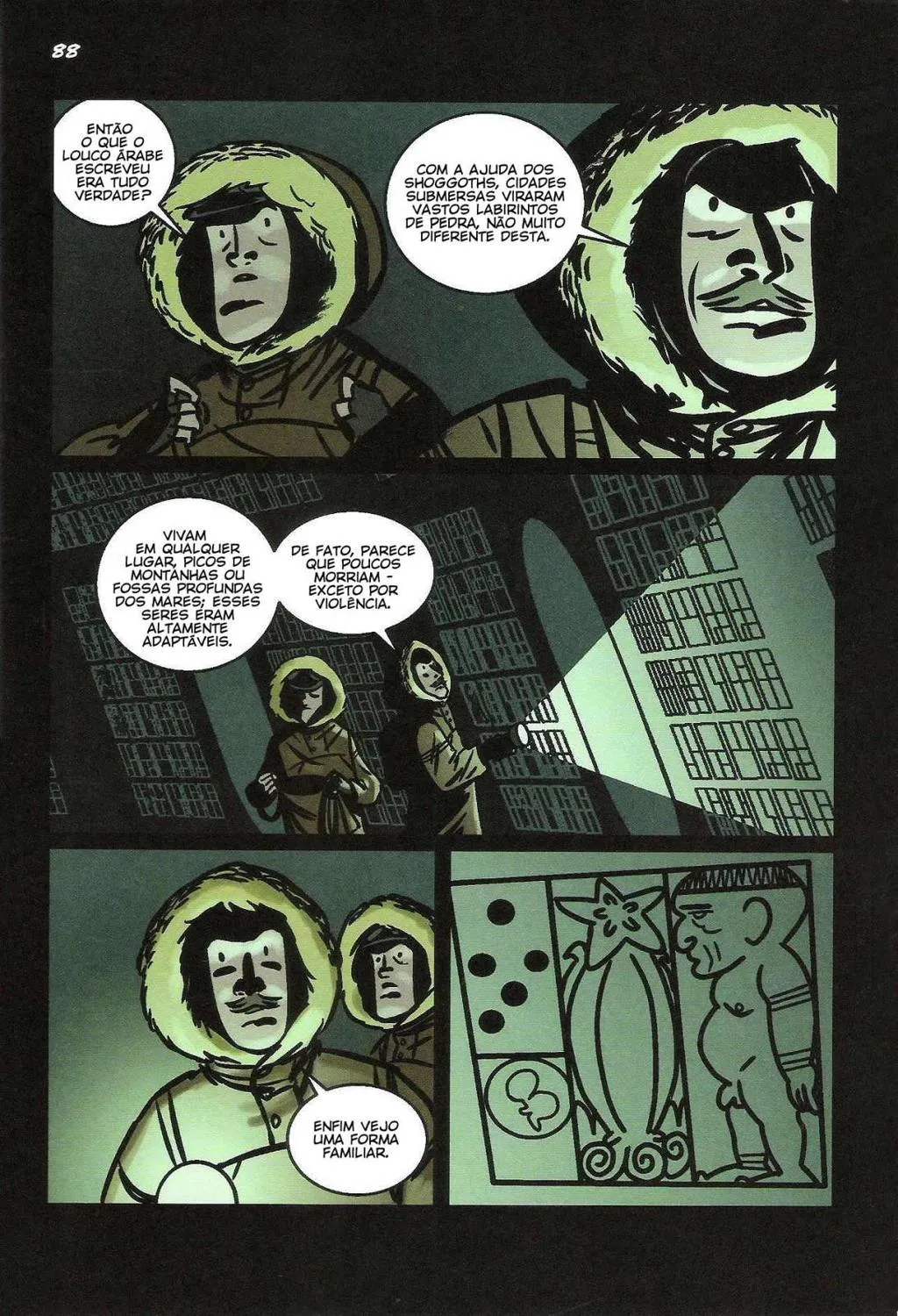 Read Nas Montanhas da Loucura PT Manga Online