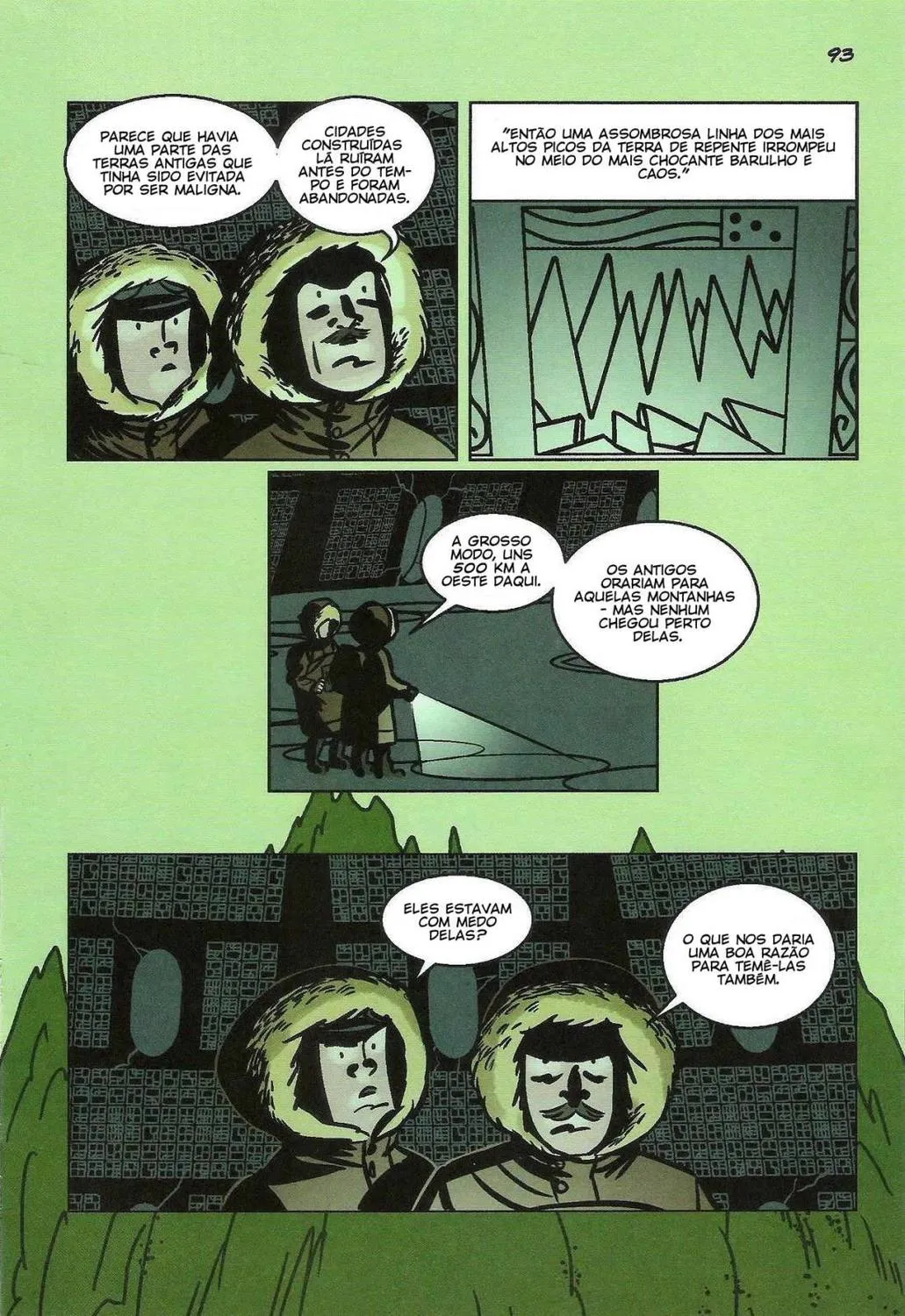 Read Nas Montanhas da Loucura PT Manga Online