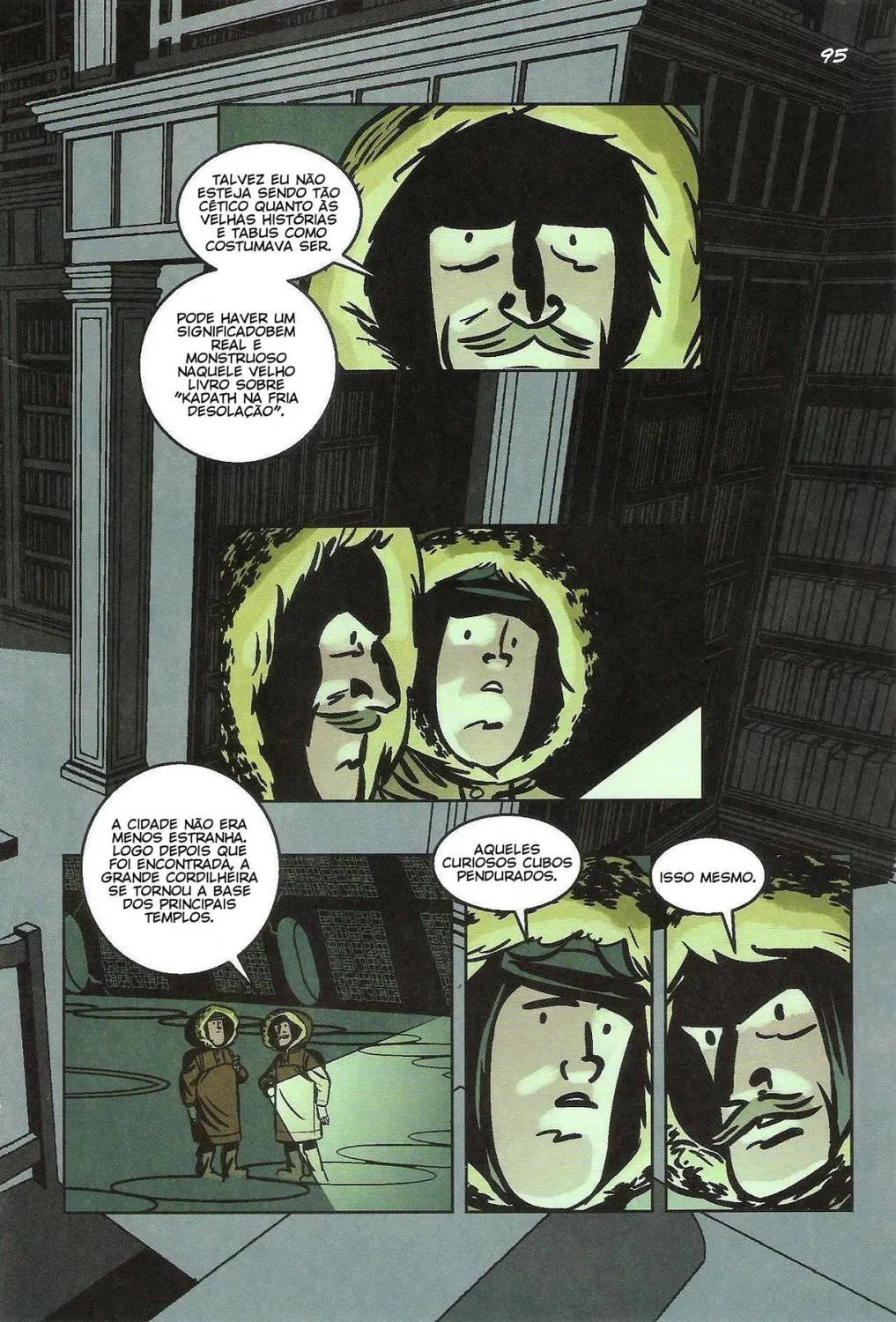 Read Nas Montanhas da Loucura PT Manga Online